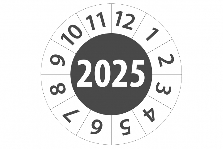 Keuringsticker 2025