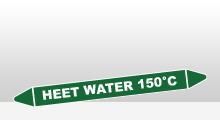 Water - Heet water 150°C sticker