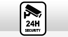Camerabewaking - Camerabewaking 24 uur security sticker