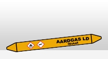 Gassen - Aardgas LD sticker