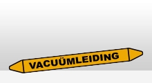 Gassen - Vacuumleiding sticker