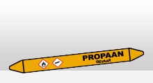 Gassen - Propaan sticker