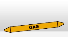 Gassen - Gas sticker