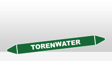 Water - Torenwater sticker