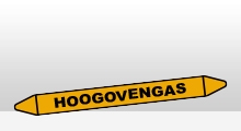 Gassen - Hoogovengas sticker