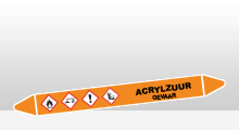 Zuren - Acrylzuur sticker