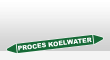 Water - Proces koelwater sticker