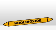 Gassen - Kooldioxide sticker