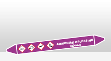 Basen - Ammoniak oplossing sticker