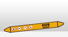 Gassen - H2S sticker