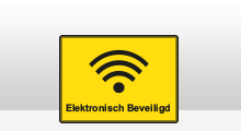 Elektronische Beveiliging stickers