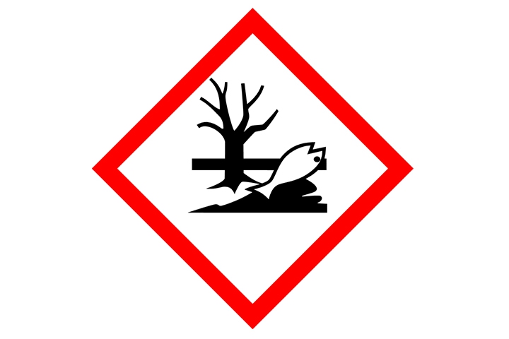 Pictogramstickers &gt; Gevaarlijke stoffen stickers - Milieugevaarlijk