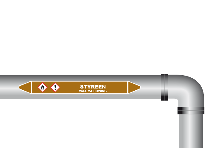 Styreen sticker