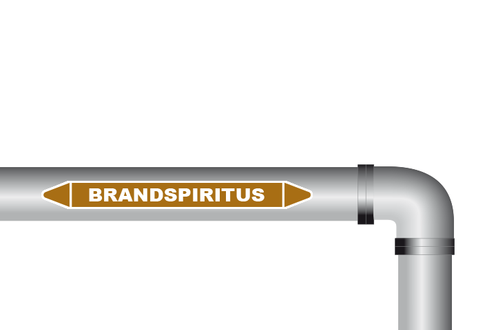 Brandspiritus sticker