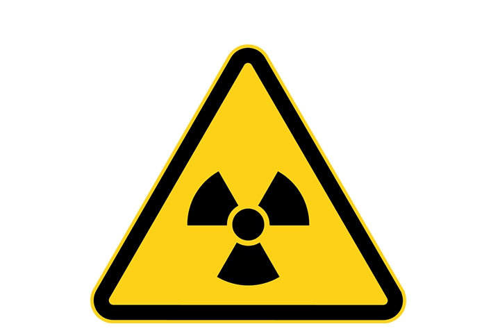 Gevarenpictogrammen-Ioniserende-straling-pictogram