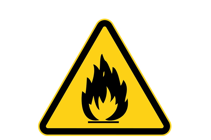 Gevarenpictogrammen-Brandbaar-pictogram