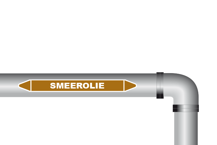 Smeerolie sticker