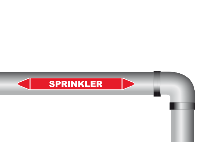 Sprinkler sticker