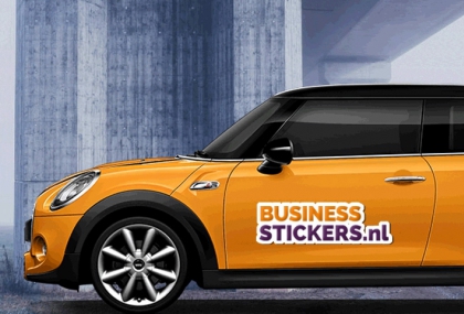 Zichzelf leerling Werkloos Magneetsticker auto / bus (magneetplaten) | Business Stickers.nl