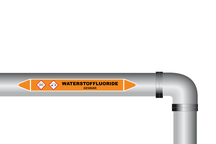 Waterstoffluoride sticker