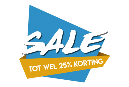 Sale sticker 25%