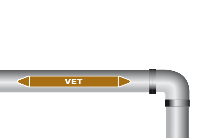 Vet sticker