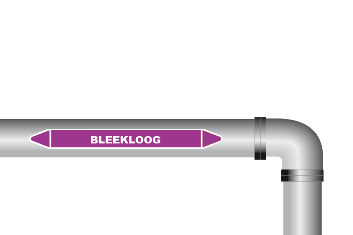 Bleekloog sticker