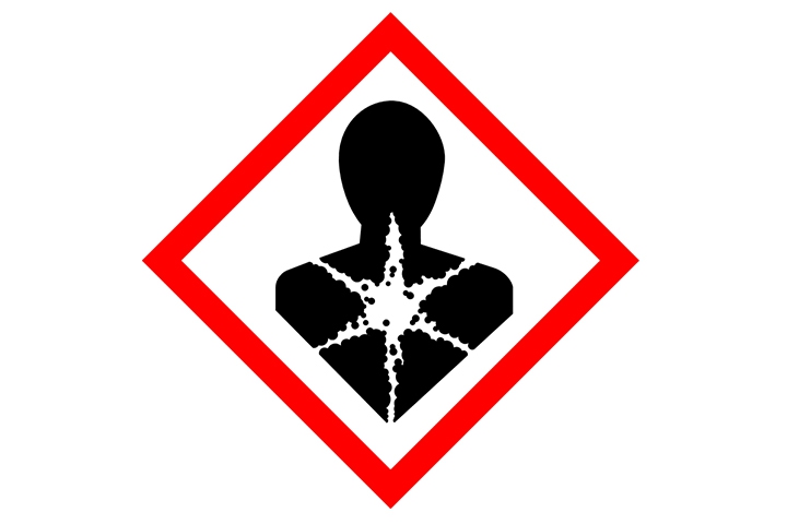 Pictogramstickers &gt; Gevaarlijke stoffen stickers - Chronisch giftig