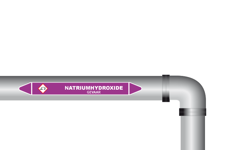 Natriumhydroxide sticker