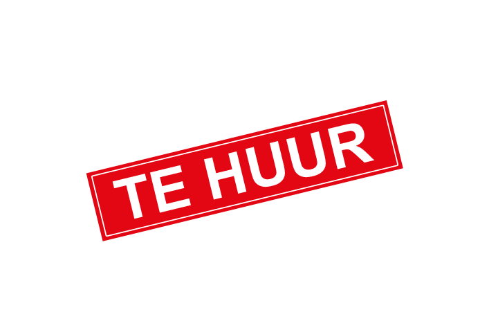 Stickers per Branche &gt; Makelaarsstickers - Te huur sticker