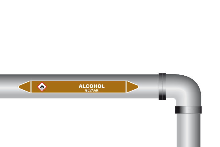 Alcohol sticker