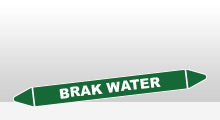 Water - Brak water sticker