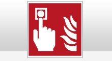 Brand pictogrammen - Brandmelder pictogram (F005) 