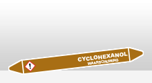 Ontvlambare vloeistoffen - Cyclohexanol sticker