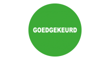 Goedgekeurd / Afgekeurd - Goedgekeurd sticker - 3 cm op rol