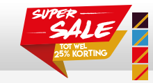 Salestickers - Super sale sticker