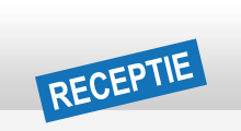 Receptie stickers - Receptie 2 blauw