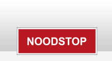 Brand pictogrammen - Noodstop sticker