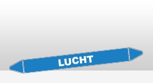 Lucht - Lucht sticker