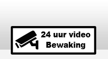 Camerabewaking - Videobewaking 24-uur sticker