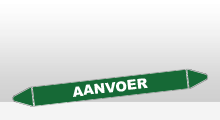 Water - Aanvoer water sticker