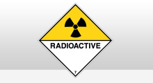 Transport stickers - Radioactive sticker