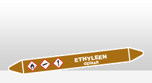 Ontvlambare vloeistoffen - Ethyleen sticker
