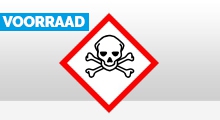Gevaarlijke stoffen stickers - Acuut giftig (GHS06) sticker - 10 cm