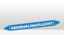 Lucht - Ademhalingslucht sticker