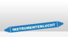 Lucht - Instrumentenlucht sticker