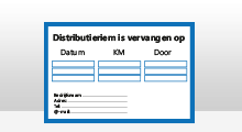 Distributieriem - Distributieriem - Blauw