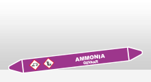 Basen - Ammonia sticker