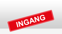 Ingang stickers - Ingang 1 rood