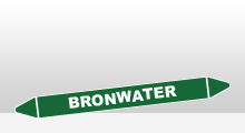 Water - Bronwater sticker